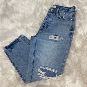 Pacsun distressed mom jeans